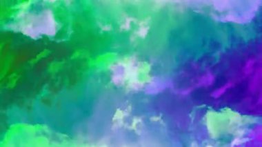 güzel hareketli bulutlar ve gökyüzü arasında kaydırma vurdu