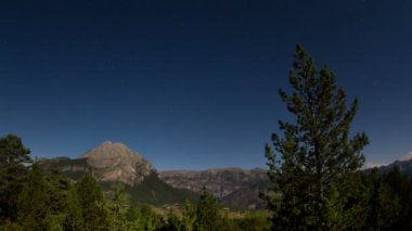 güzel pedra forca dağ manzarası Timelapse