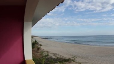 playa uzak bir sahilde günbatımı blanca