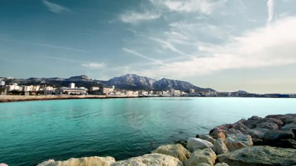 Pointe rouge, Marseille, Franciaország — Stock videók