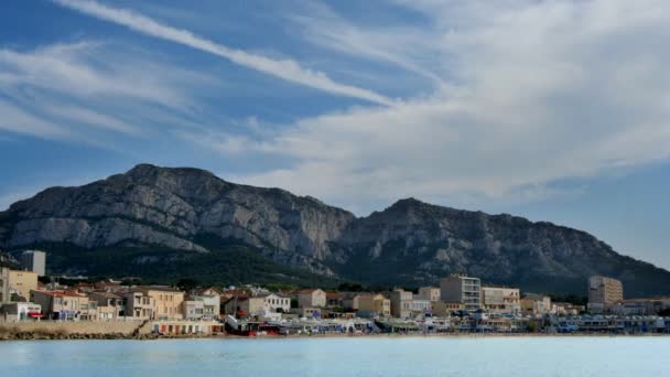 Pointe rouge, a marsiglia, Francia — Video Stock