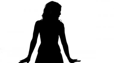 Seksi dansçı gölgesi, silueti