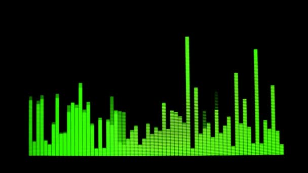 Égaliseurs graphiques de musique et clip d'analyse audio 