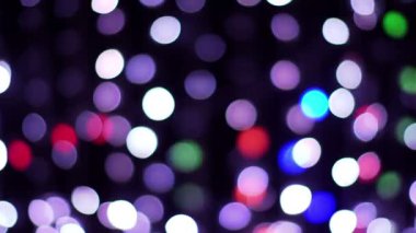 soyut ışık desen ve colourd ampuller yapılan hareket