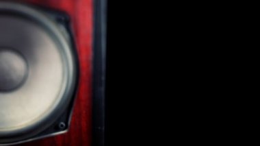 retro bir hoparlör arasında kaydırma