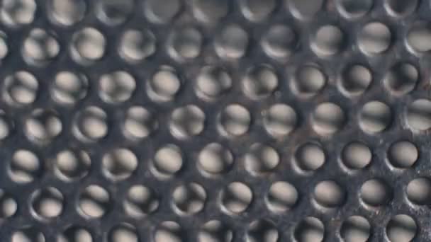 Abstrakcyjny wzór wykonane wizerunki postaci głośników hifi — Wideo stockowe
