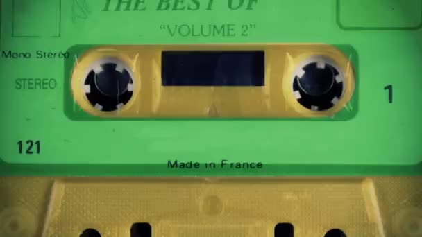 Vieille cassette audio bande 