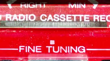 vintage ve retro ghettoblasters fotoğraf ayrıntılarını yapılan sıra