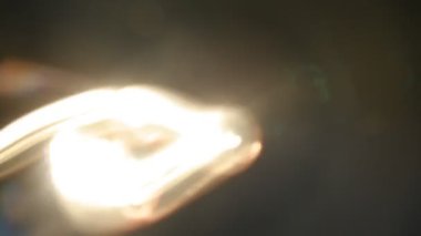 bir meşale parlayan yapılmış soyut ışık desen