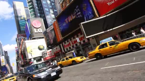 Quadratisch, new york — Stockvideo