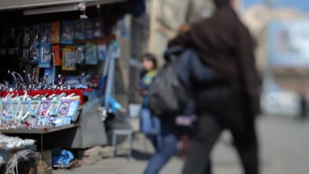 Escena callejera en istabul — Vídeo de stock