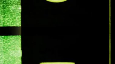 televizyon için ilginç bir 16mm lider geri sayım