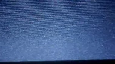 eski bir televizyon yakalanan statik ve elektronik gürültü
