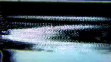 televizyon ve film statik ve elektronik gürültü