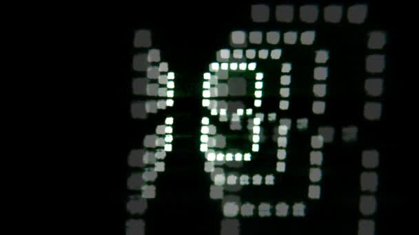 Gros plan des égaliseurs graphiques hifi 