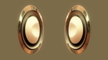 Pompa bas ses için hoparlör konisi