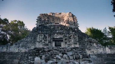 xpujil, Meksika, Maya harabelerini Time-Lapse
