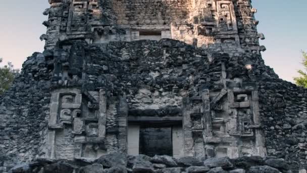 Time-lapse des ruines mayas à xpujil, au Mexique — Video