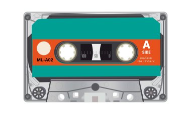 retro ses kasetleri çizimi
