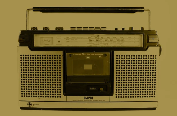 Retro ghettoblaster — Stockfoto