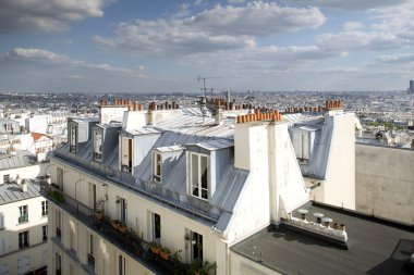 Paris çatılarının