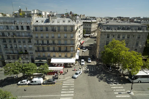 Paris street scéna — Stock fotografie