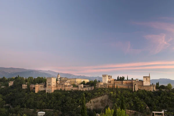 Alhambra sunset — Stock Photo, Image