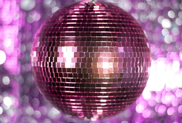 Pink discoball — Stock Photo, Image