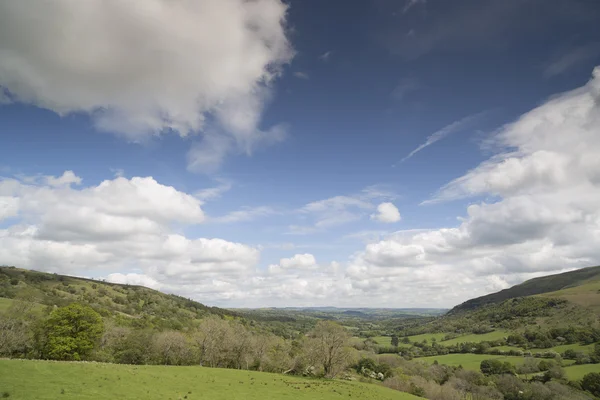 Welsh countryside in the brecon beacons — Stock Photo, Image