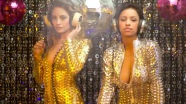 seksi disco dj parti kadın müzik