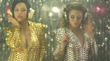 seksi disco dj parti kadın müzik