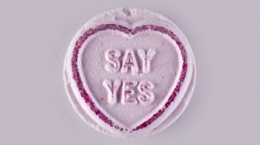love heart sweets