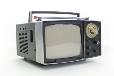 Retro taşınabilir televizyon