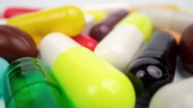 İlaç ve tablet koleksiyonu