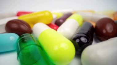 İlaç ve tablet koleksiyonu