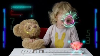 Çocuk ve oyuncak ayı hackerları
