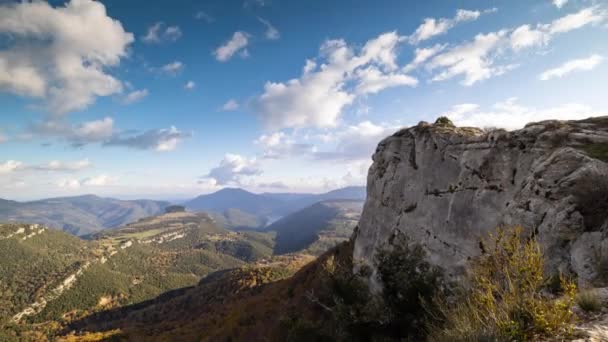 Tavertet mountainstimelpase i Spanien — Stockvideo