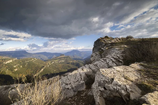 Paisaje de montaña Tavertet en España — Foto de Stock