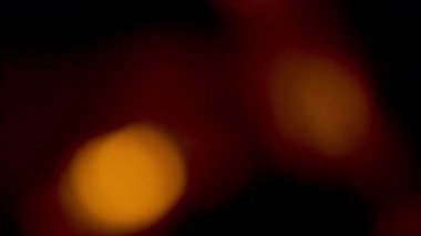 Soyut altın turuncu ışık bulanıklaştı