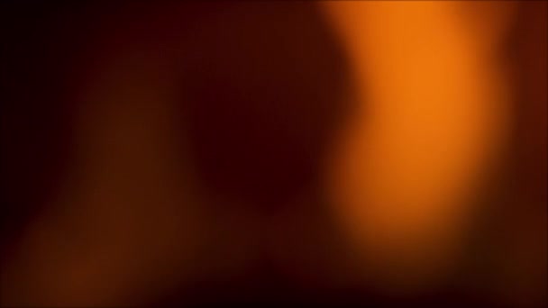 Soft abstract golden orange light blurred — Stock Video