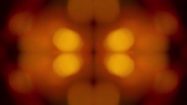 Soyut altın turuncu ışık bulanıklaştı