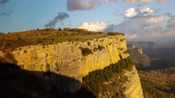 Tavertet Dağları İspanya 'da zaman aşımı — Stok video