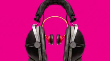 Vintage kulaklık değiştirme dizisi