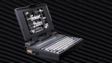 Teknik arızalı klasik laptop