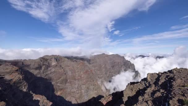 El roque de los muchachos in la palma — Stockvideo