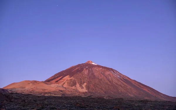 El teide bei Sonnenaufgang auf Teneriffa — Stockfoto