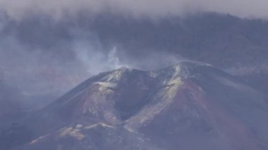 La Palma 'daki Cumber Vija Volkanı