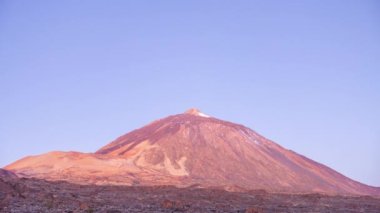 Tenerife kanarya adalarında el teide