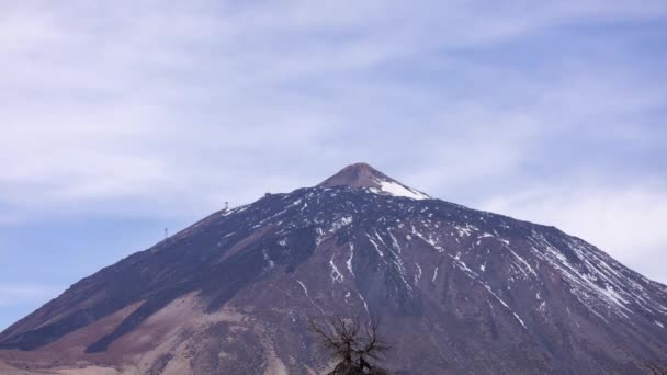 El teide em ilhas canárias de tenerife — Vídeo de Stock