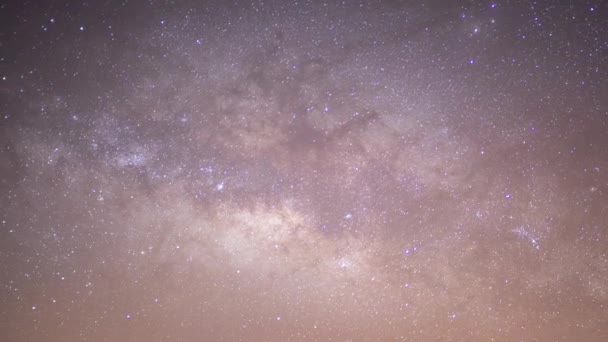 Estrelas se movendo através do céu noites — Vídeo de Stock